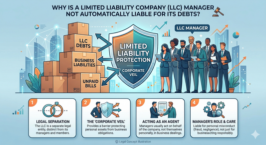 Why is a Limited Liability Company (LLC) Manager Not Automatically Liable for Its Debts? ⚖️