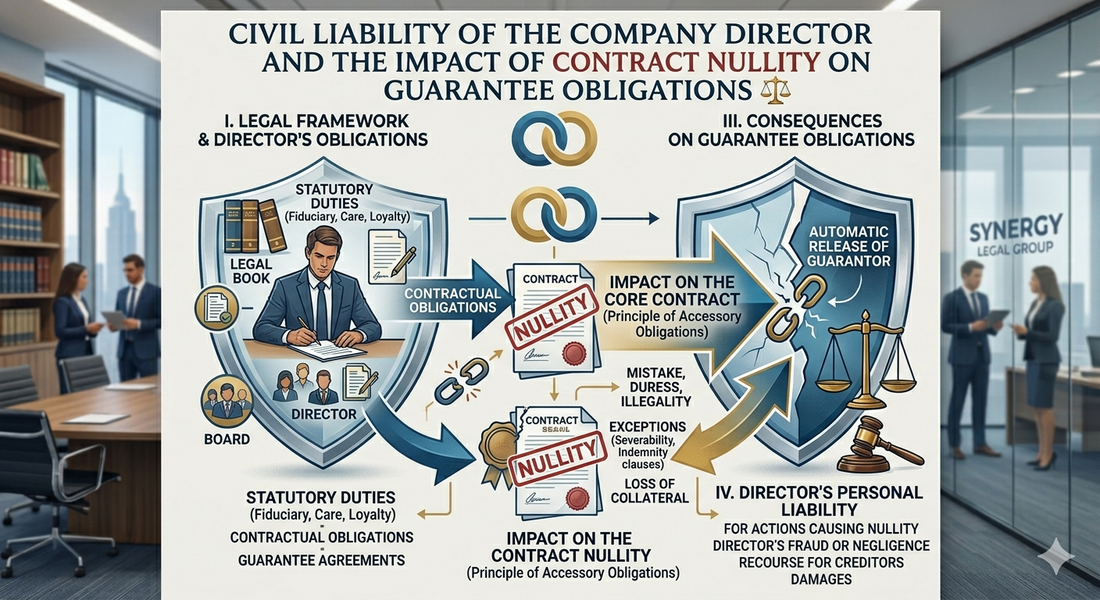 Civil Liability of the Company Director and the Impact of Contract Nullity on Guarantee Obligations ⚖️