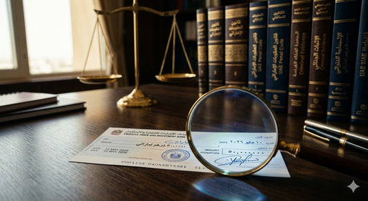 Cheque Forgery and Legal Challenges Under UAE Law ⚖️